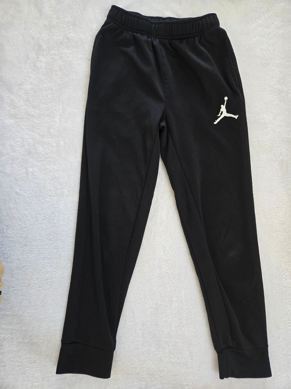 Jordan Jogger Sweatpants Boys 10-12 Black Jumpman Athletic Pants